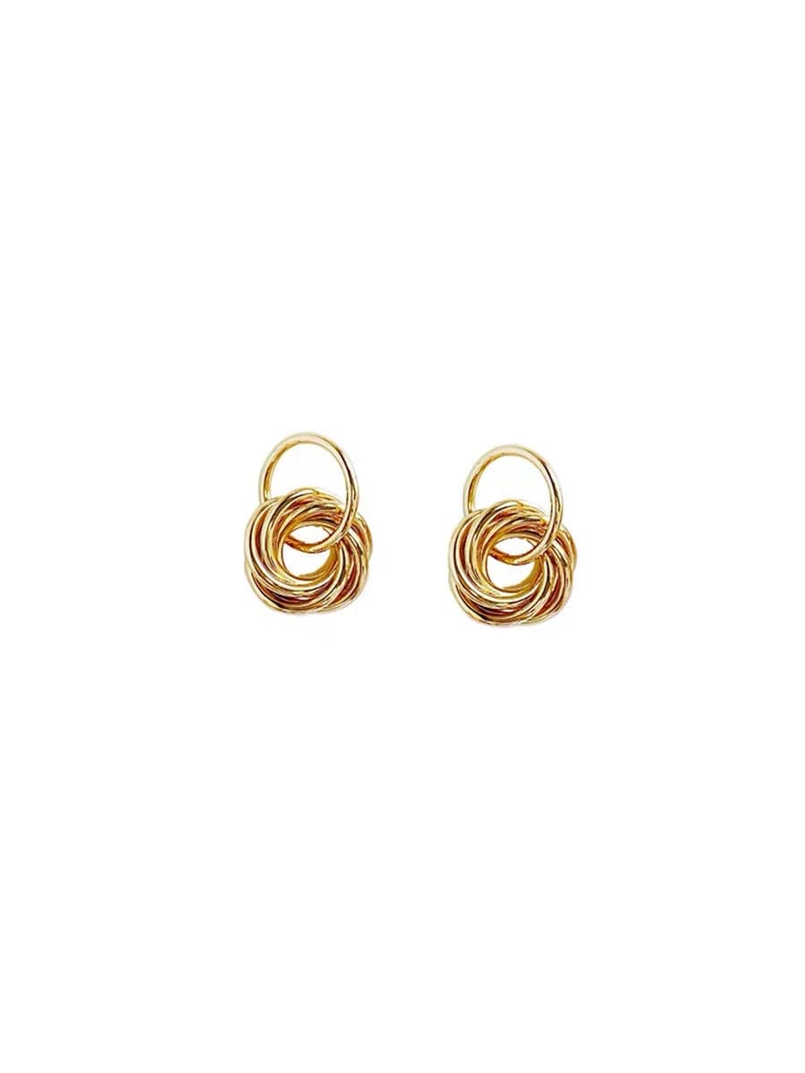 Minimalist hot sale hoop earrings