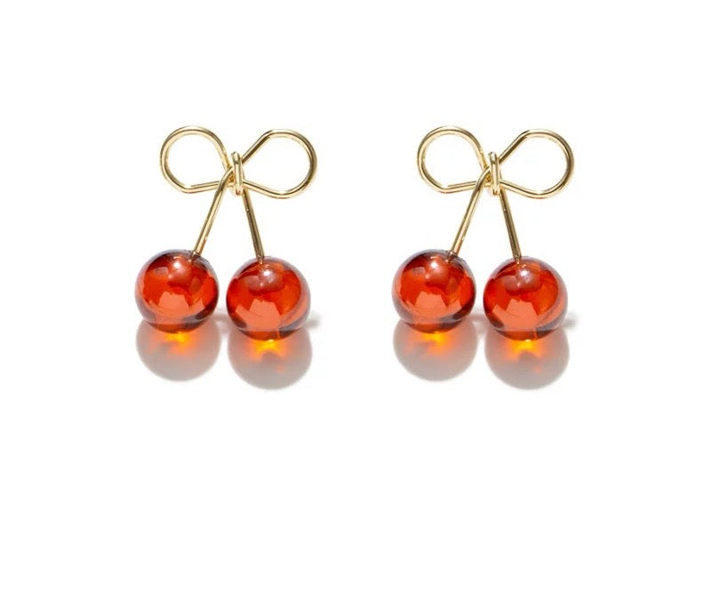Dewdrop Cherry Earrings