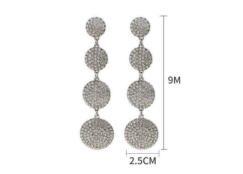 Quadrascintillating Dangle Earrings