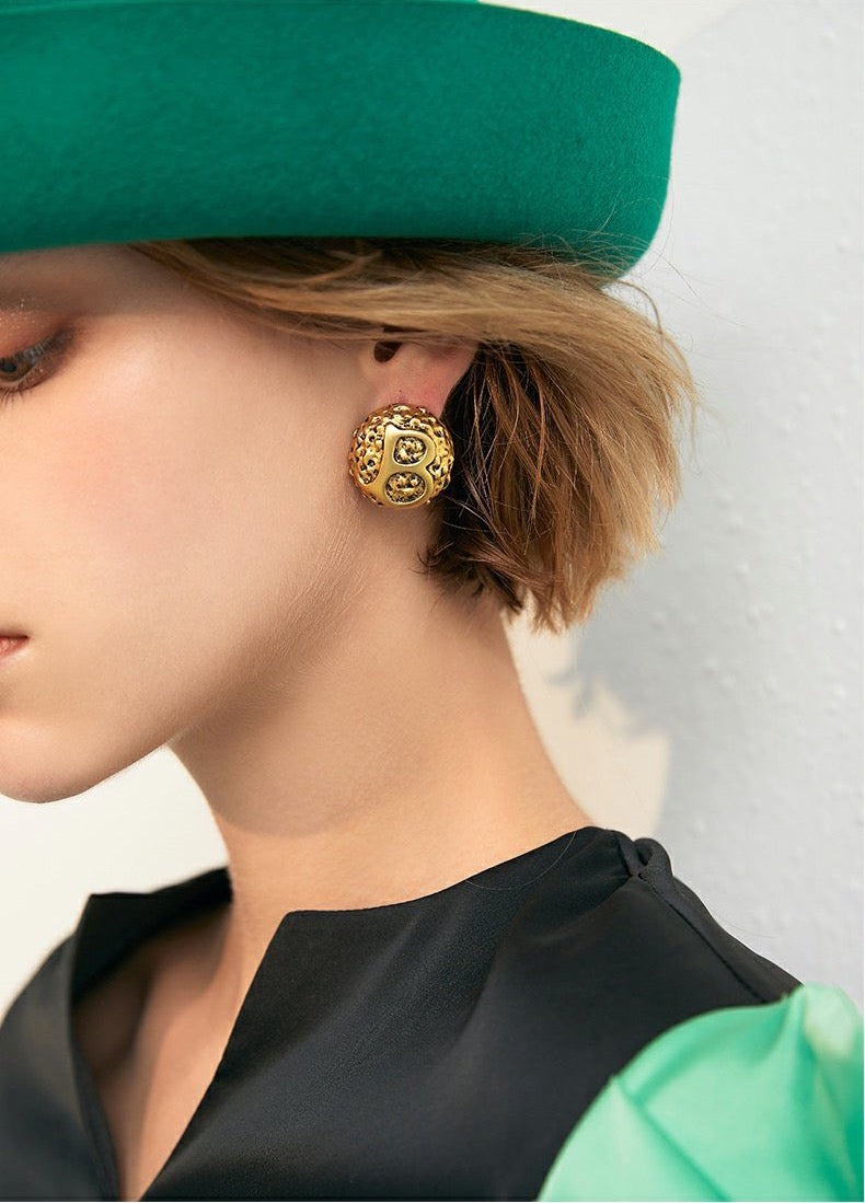 Gilded Heritage Studs