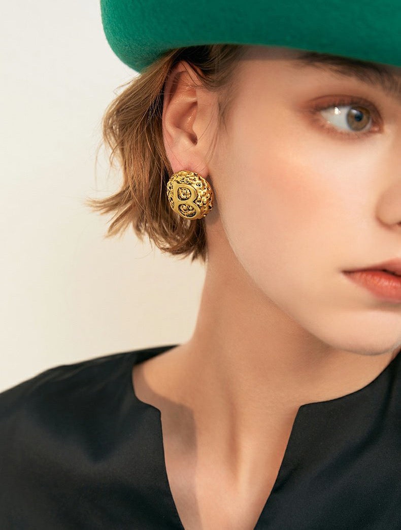 Gilded Heritage Studs