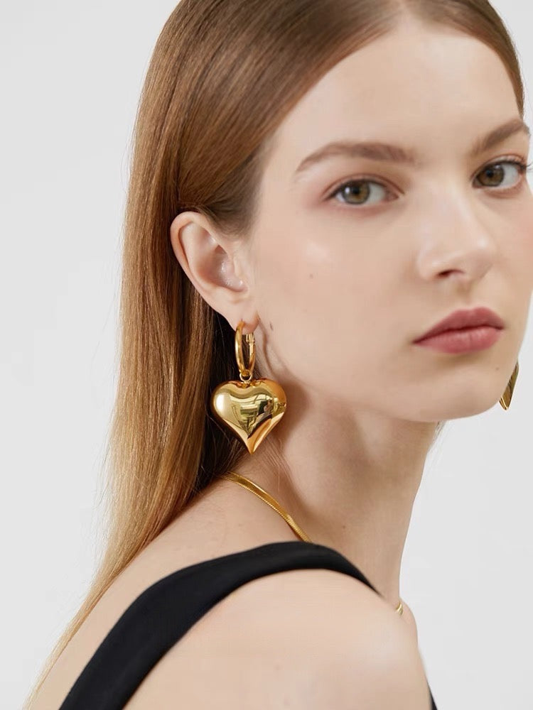 Golden Love Cascade Earrings