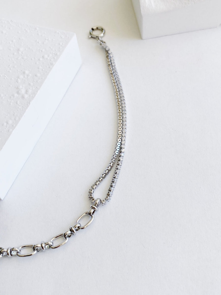 Double Chain Bracelet | Not Just Paris