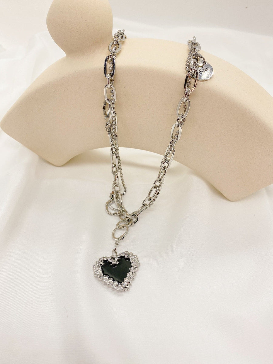 Heart Pendant Necklace.