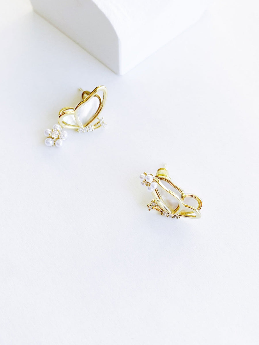 NJP Butterfly Stud Earrings.